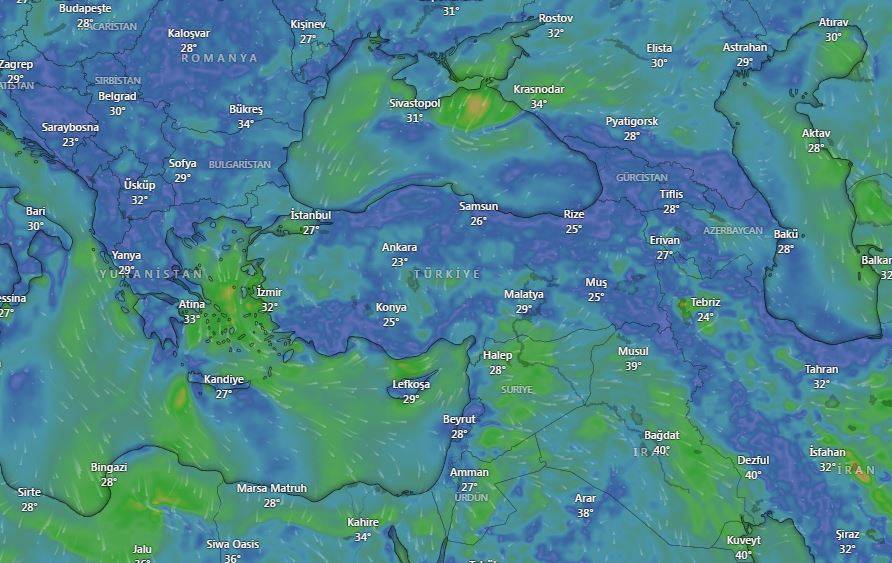 Kars ve Ardahan çevreleri için sağanak uyarısı 24